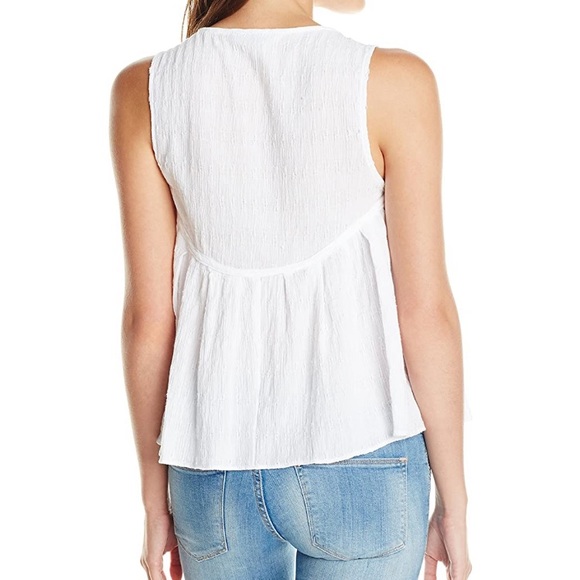 BCBG BLACK Babydoll Tank - Picture 2 of 5